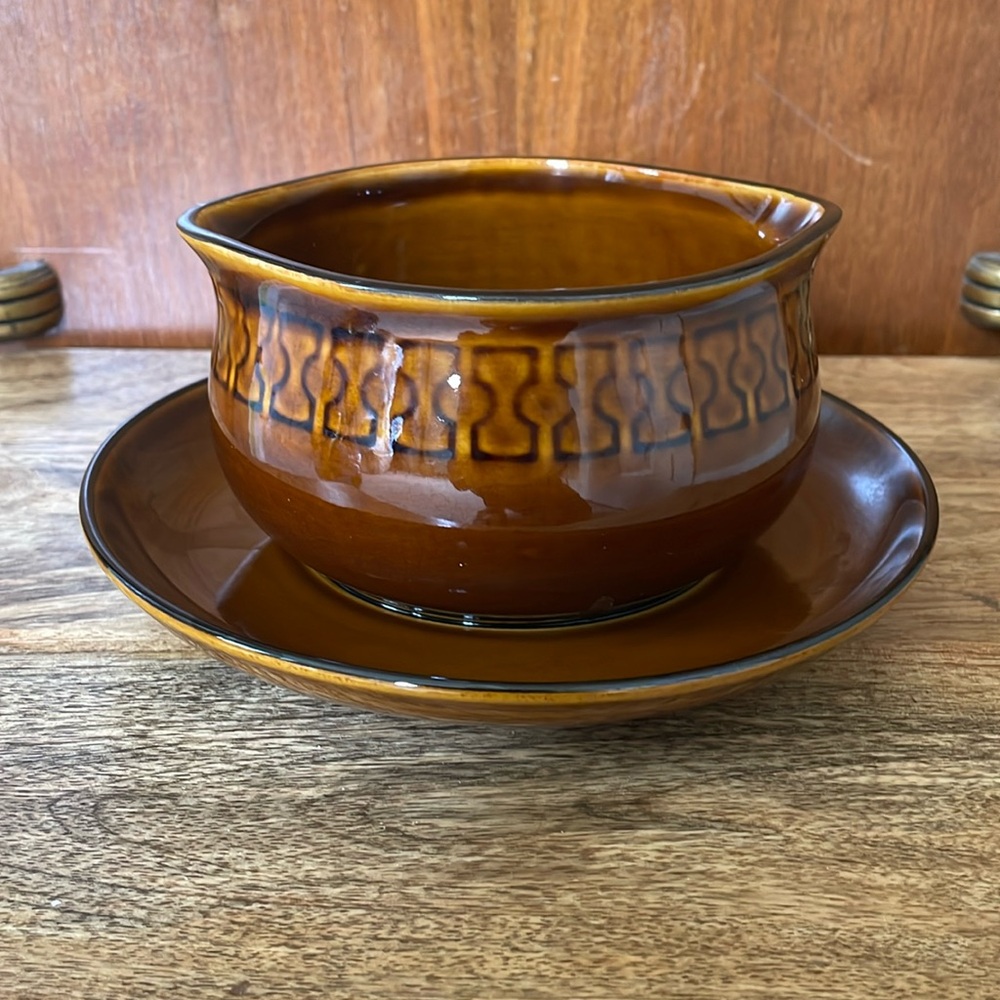 🤎VTG Cambrian Stoneware Sauce Dish, Made in Japan